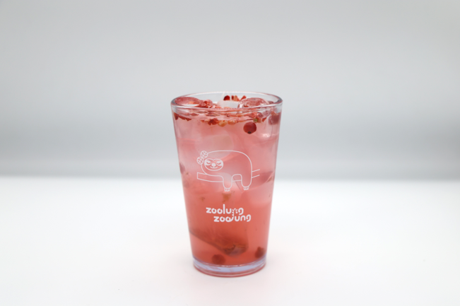 핑크리치 캐모마일 iced